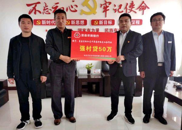 山东农商银行创新产品激发合作社活力 “强村贷”为乡村振兴赋能加速